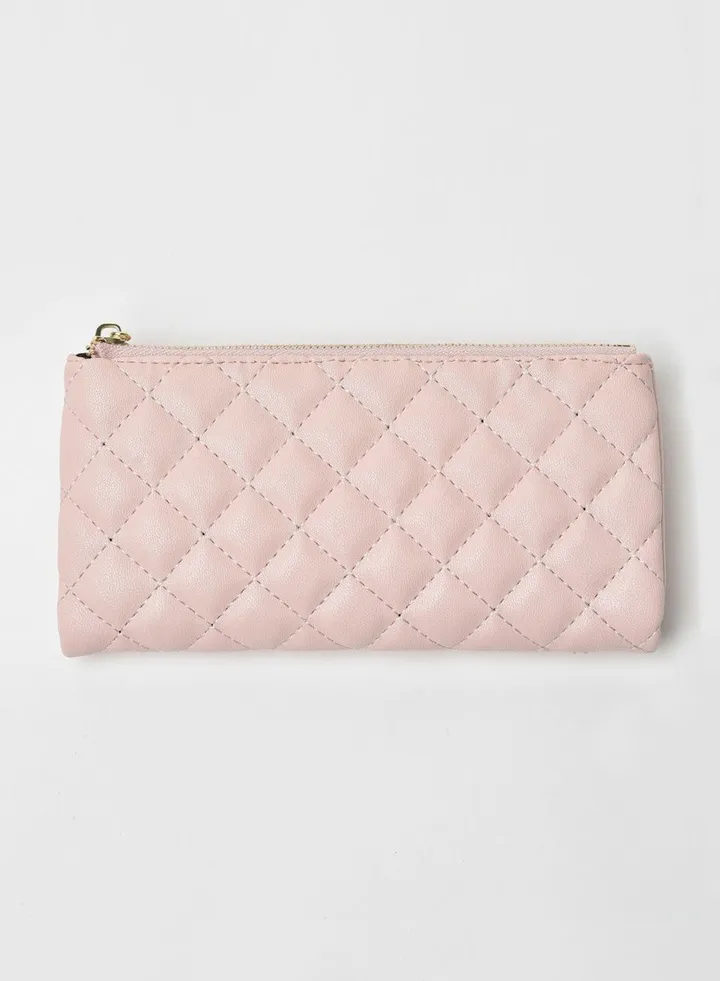 Fashionable Stylish Wallet Blush Pink