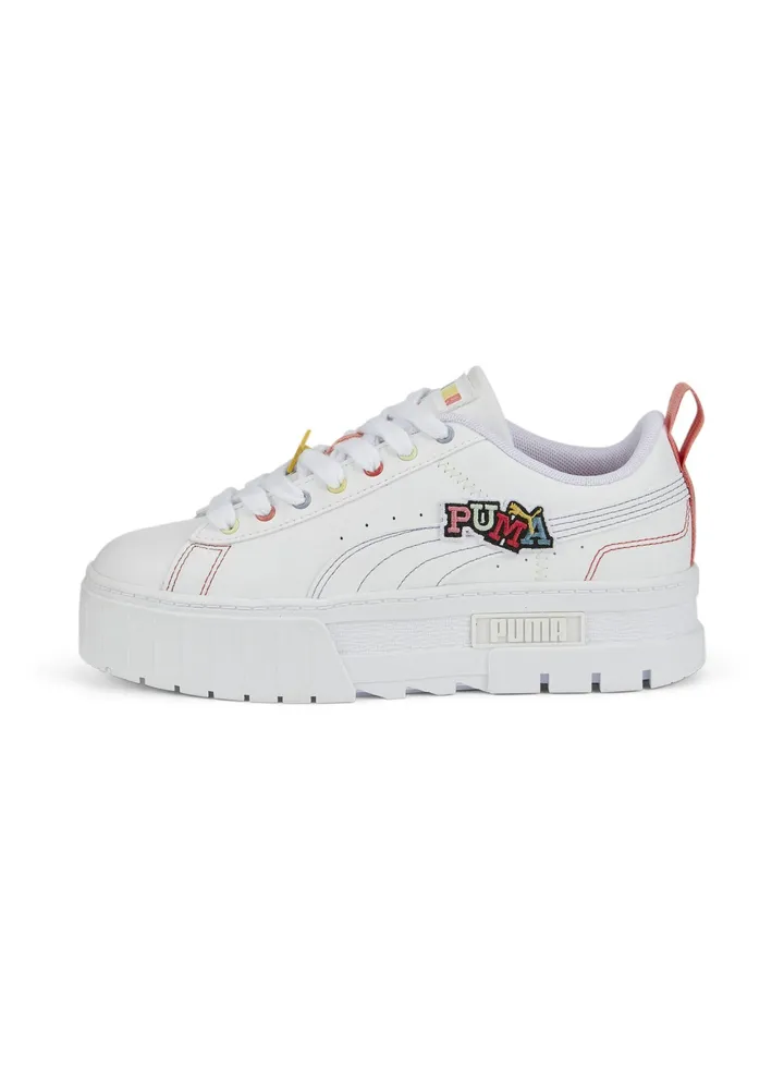 Mayze Pierced Womens Low Top Sneakers