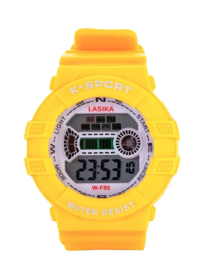 Kids' Water Resistant Digital Watch W-F95