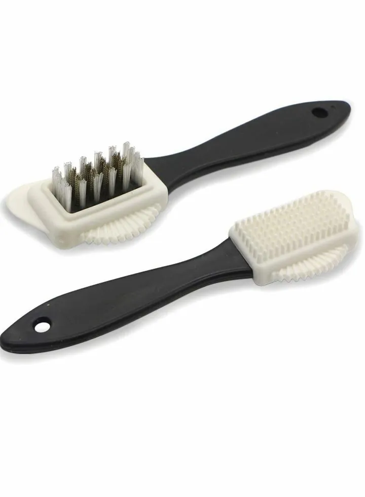 Shoe Brush Set, 2 Pcs Suede Shoe Brush And Scrub Brush