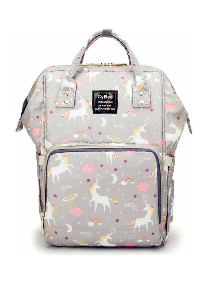 Printed Unicorn Mommy Bag