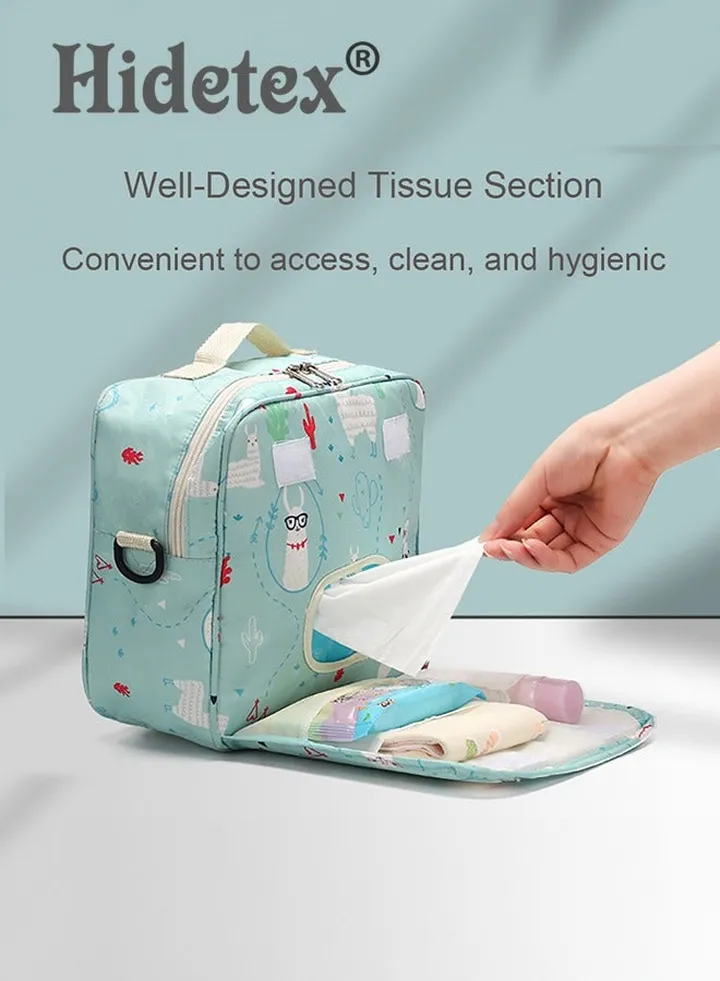 Diaper Bag Baby Diaper Caddy Bag Organizer Mom Bag Diaper Storage Bag Wet Bags Bag Organizer for Tote Travel Organizer Bags Single-shoulder Nappy Bag Storage Bags