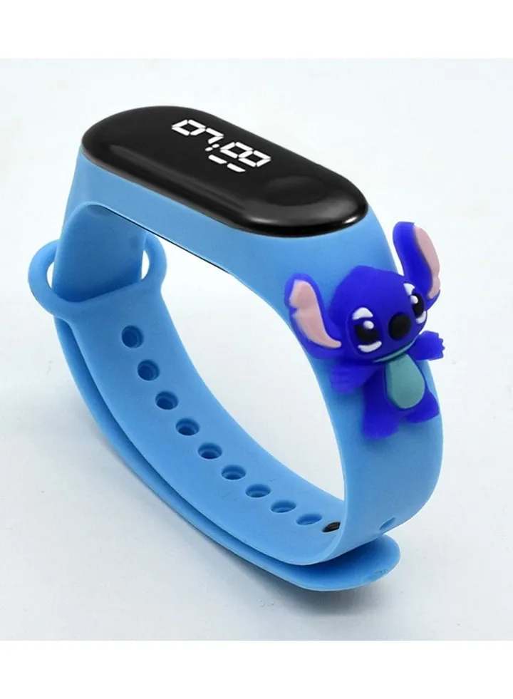 Digital LED Watch for children 3-12 Years Old Kids Sports Waterproof Cartoon watches for boys and girls