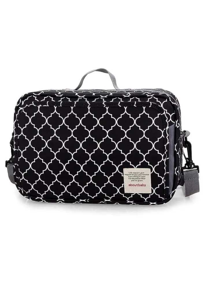 Water-resistant Diaper Bag Baby Stroller Bottle Organizer Bag Infants Diaper Changing Clutch Cosmetic Makeup Toiletry Bag