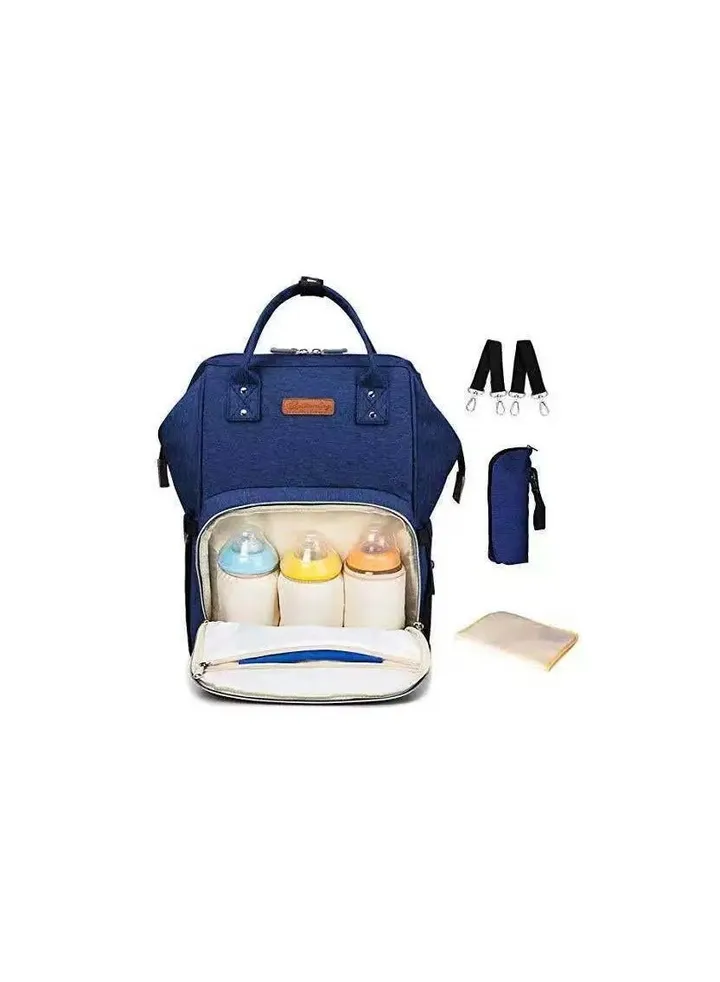 Divided Infant and baby diaper Bag high quality dark blue