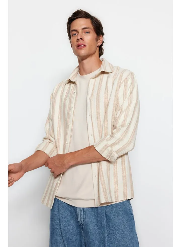 Man Shirt Beige