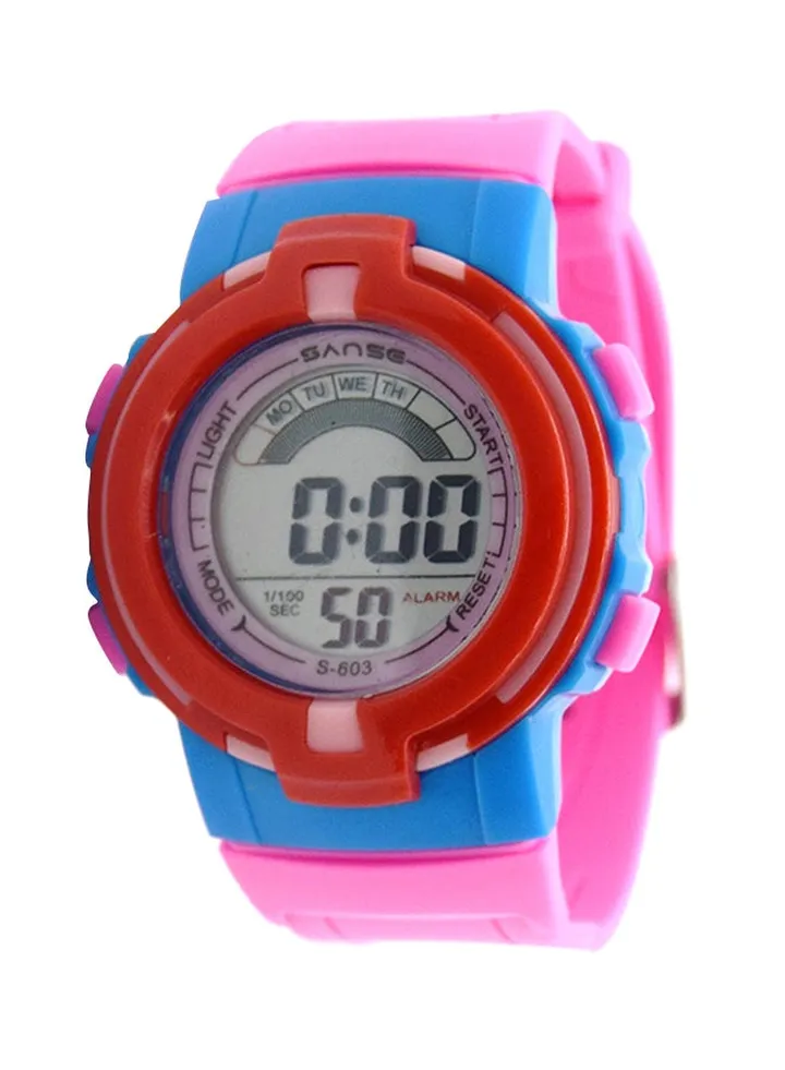 Kids' Rubber Digital Watch S-639