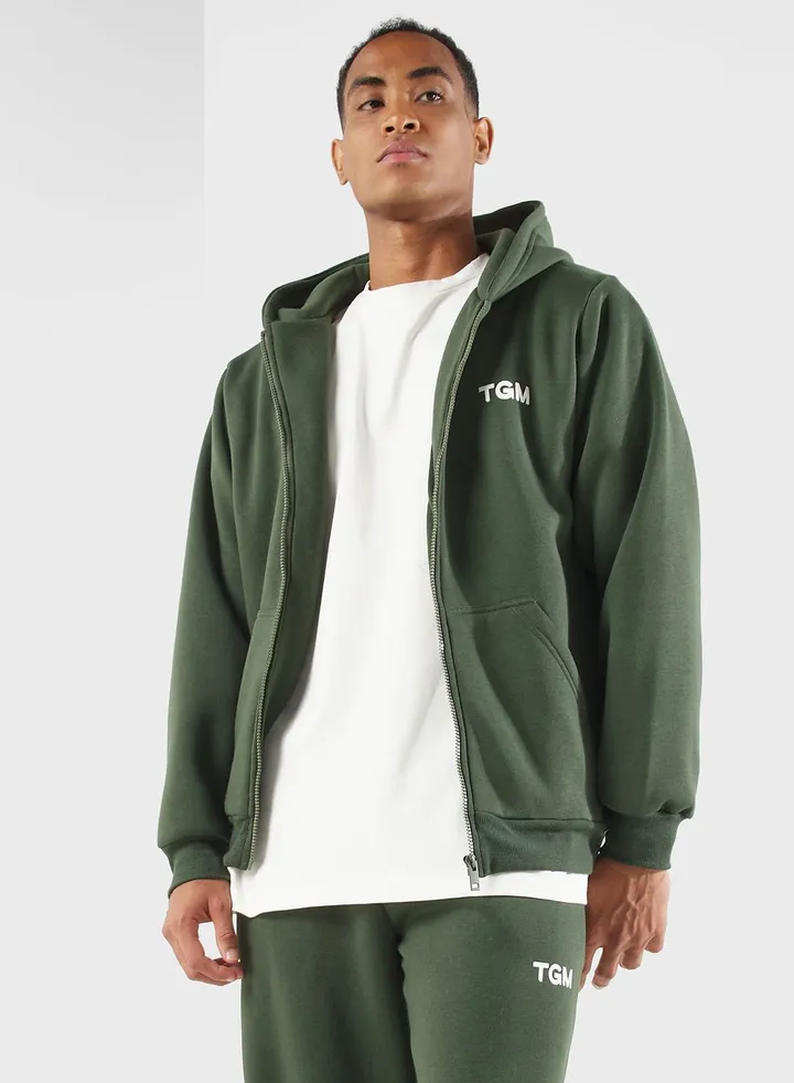Lounge Regular Zip Hoodie