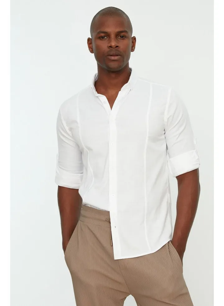 Man Shirt White