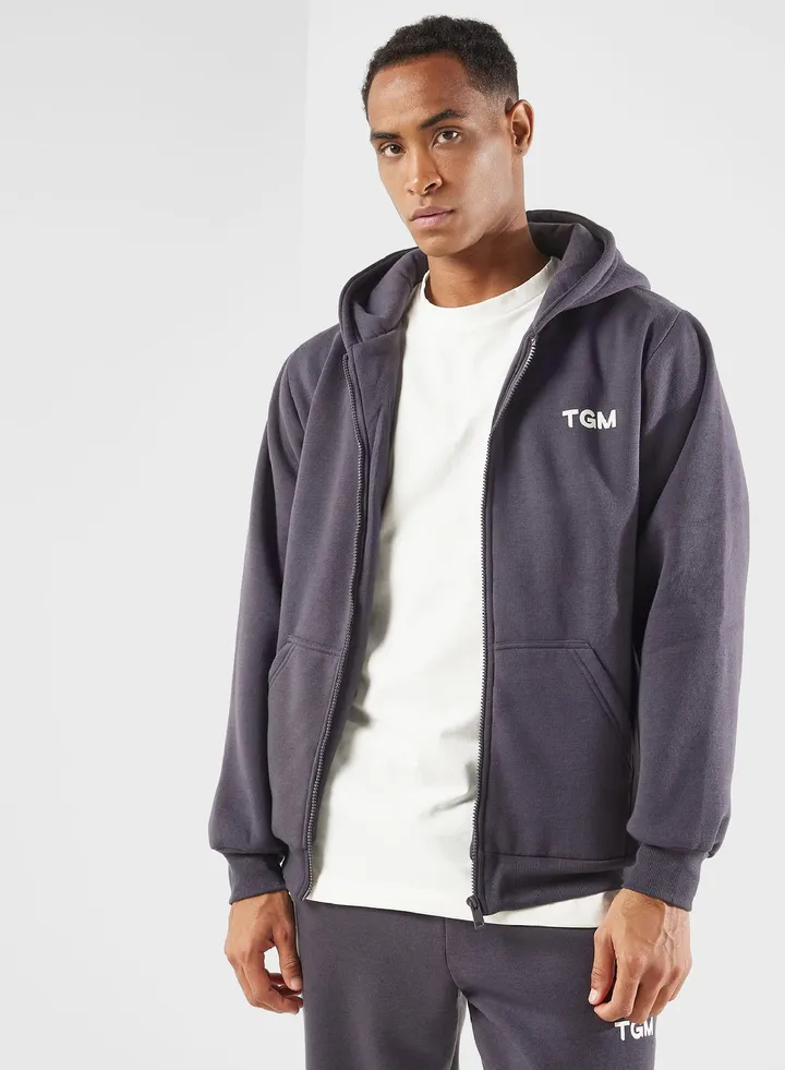Lounge Regular Zip Hoodie