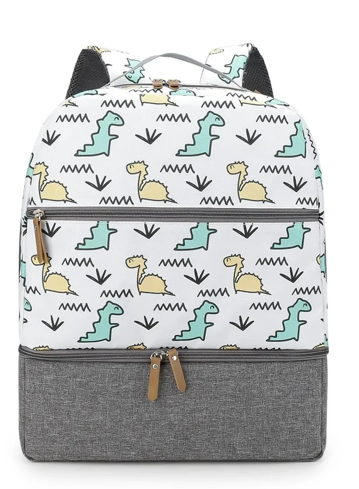 Multifunctional High Quality Waterproof Large Capacity Outdoor Travel Diaper Backpack With Thermo Insulated Pocket