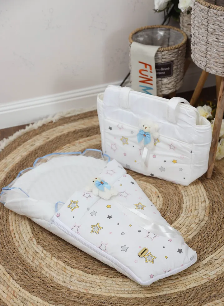 Newborn Meds with Portable Diaper Storage Bag