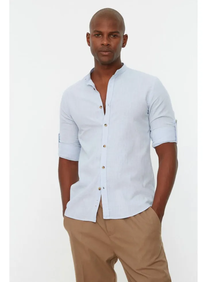 Man Shirt Blue