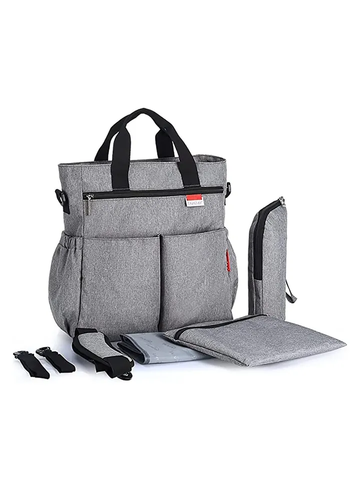 Mommy Bag Diaper Bag Backpack, Large Capacity Toddler Tote Bag