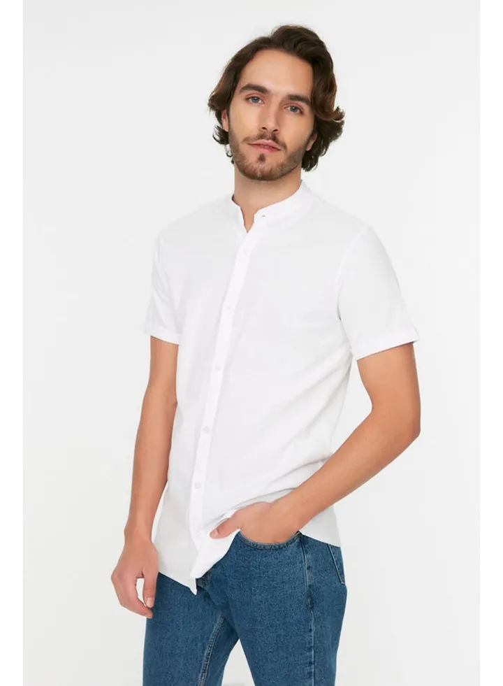 Man Shirt White