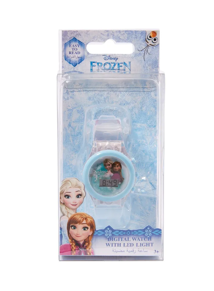 girls Frozen Rubber Digital Watch FA01856