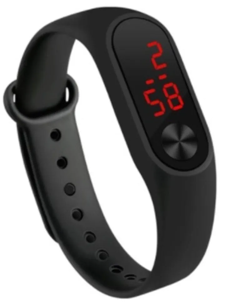 Kids Led Watch Black Color