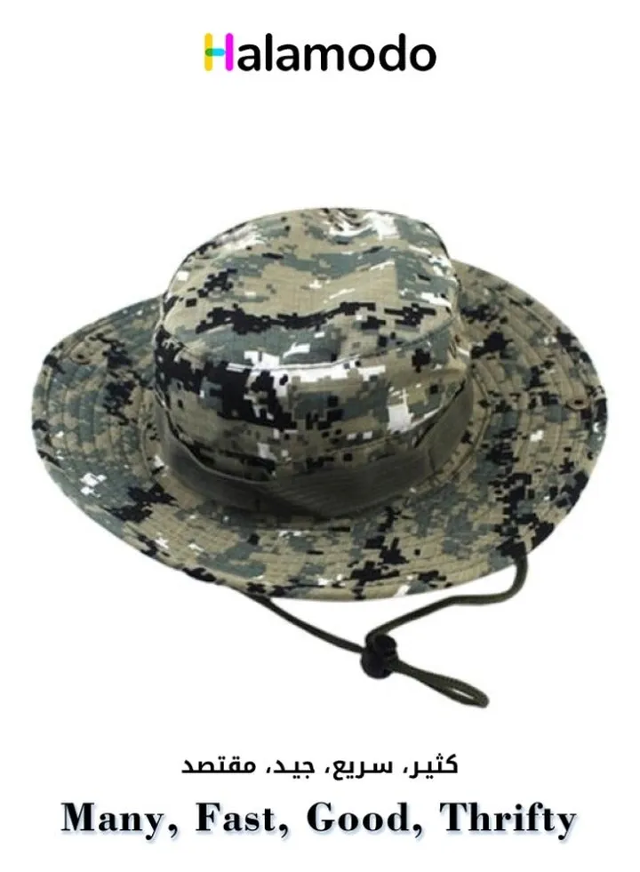 Men's Outdoor Visor Camouflage Hiking Hat