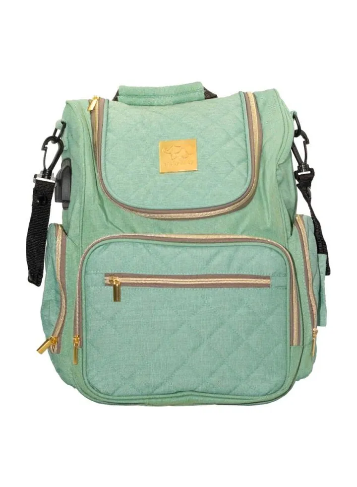 Waterproof Nappy Bag With USB Connector