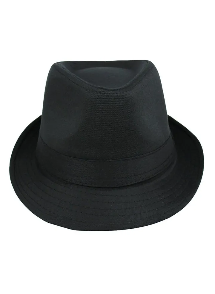 Casual Fedora Hat Black