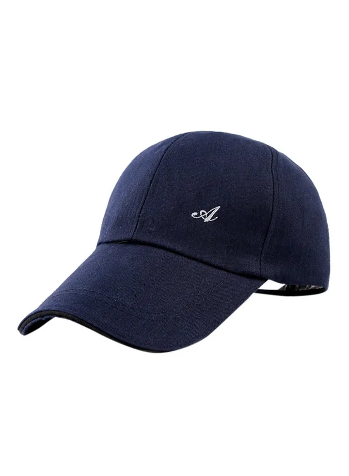 Adjustable Belt Snapback Hat Blue