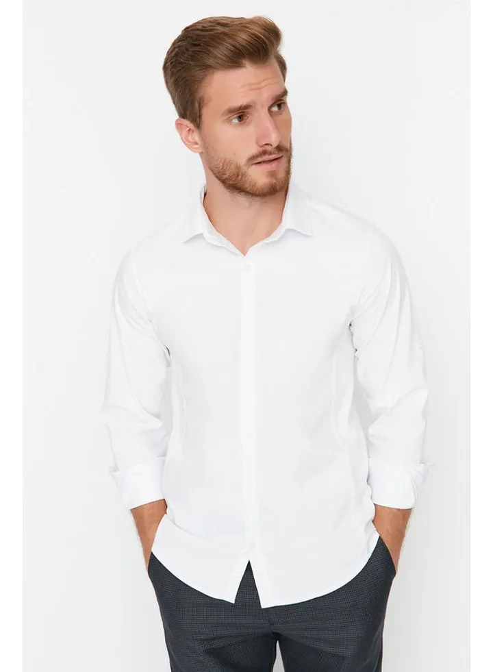 Man Shirt White