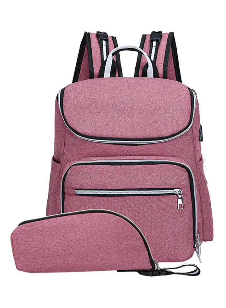 Maternity Nappy Bag With USB Interface