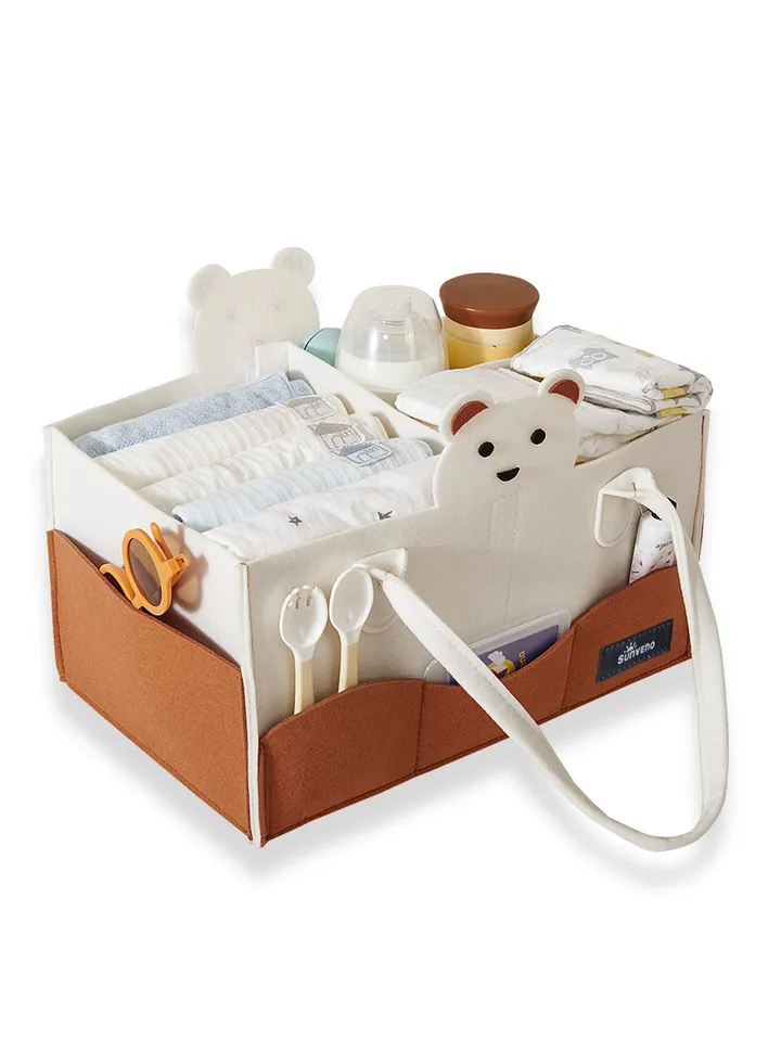 Organizer Diaper Caddy Ivory