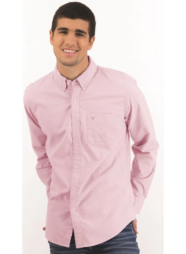 Coup Basic Shirt For Men - Regular Fit - Rose