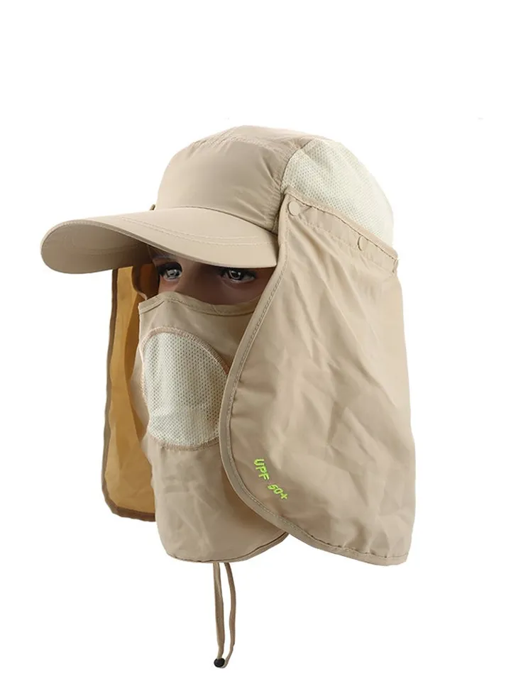 UPF Summer Sunscreen Hat Beige