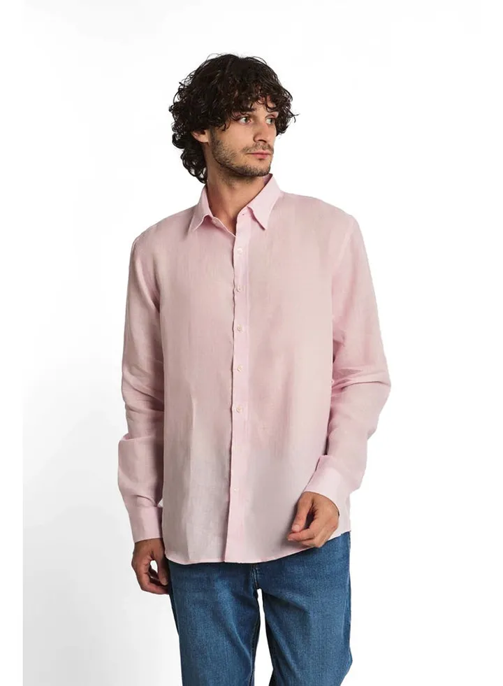 Casual Long Sleeve Linen Shirt