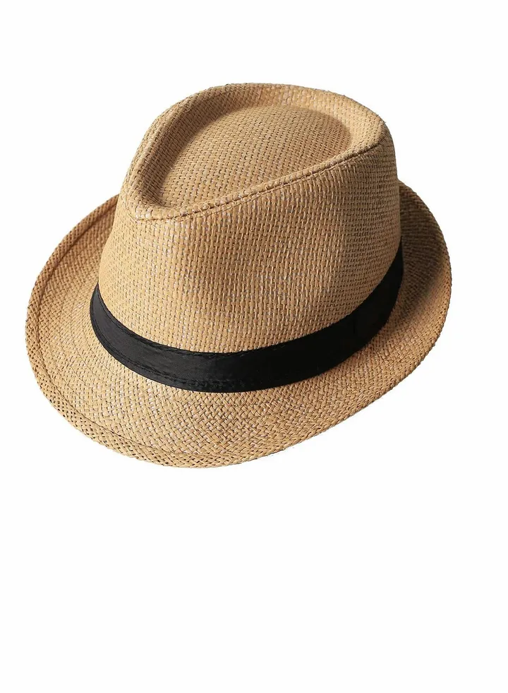 Next Straw Hat Fashion Men Women Unisex Panama Jazz Trilby Cap