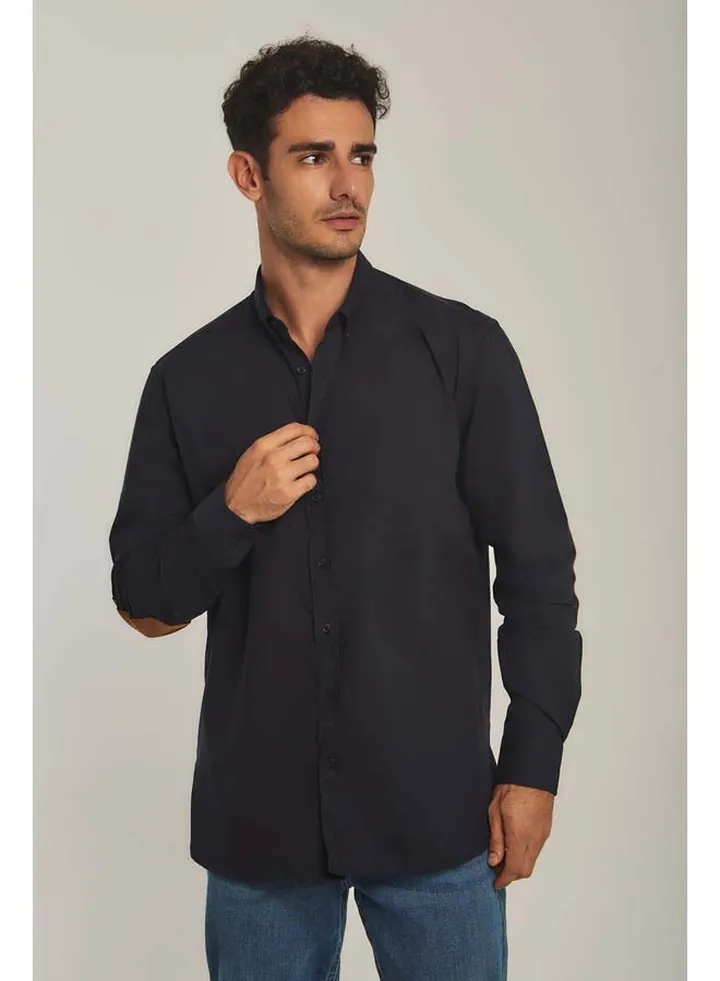 Fancy Long Sleeve Poplin Cotton Shirt