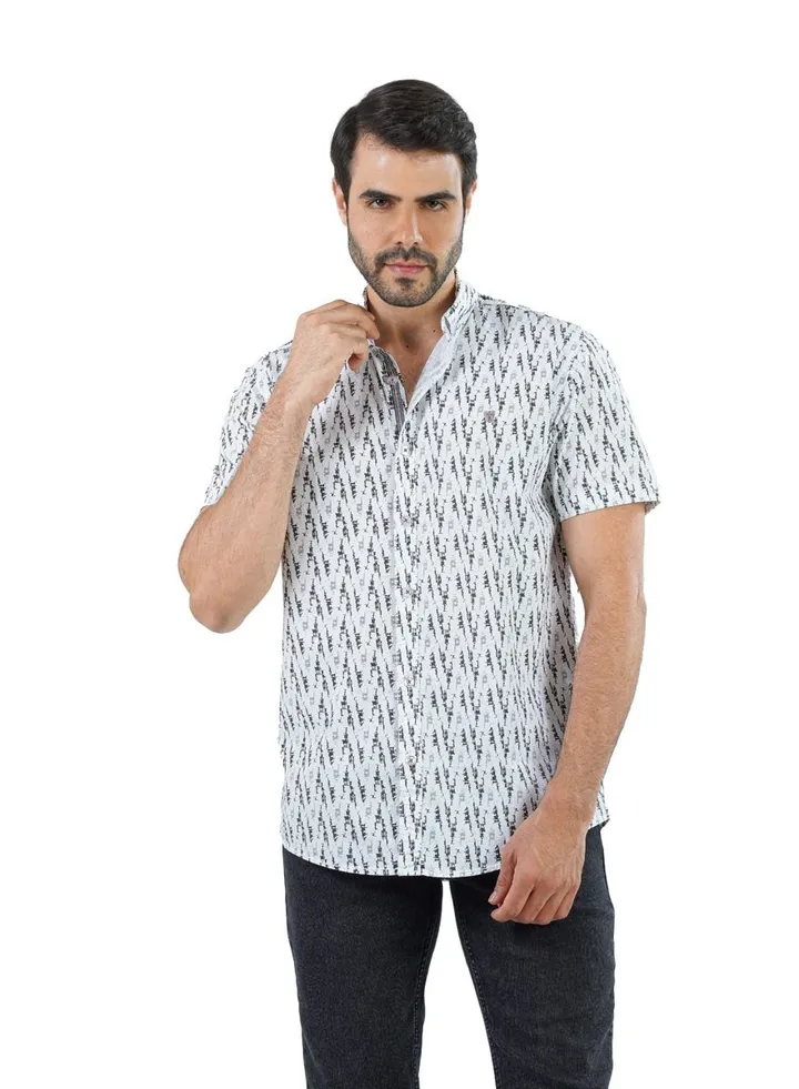 Men's Shirt- cotton - Color White
