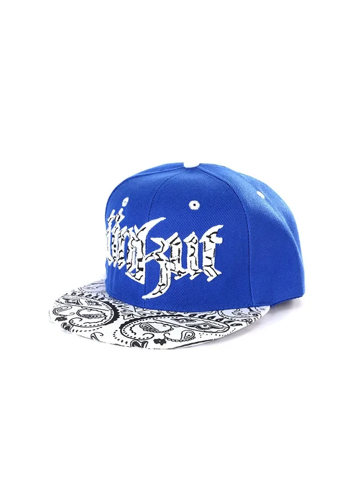 New Harajuku Cashew Flower Letter Hip Hop Hat