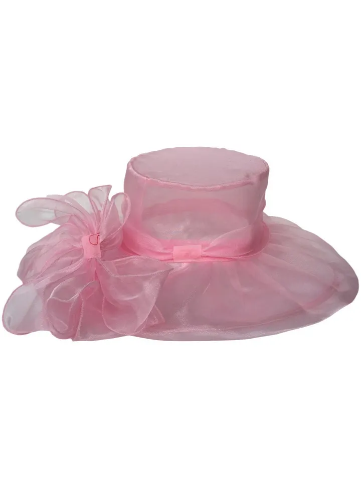 New Organza Large Brim Sunvisor Hat Foldable UV Resistant Beach Hat