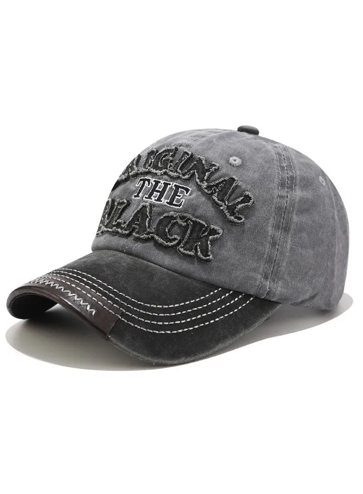 New Letter Wash Baseball Hat