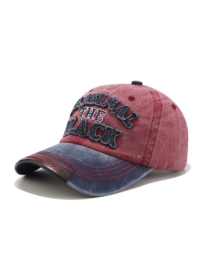 New Letter Wash Baseball Hat