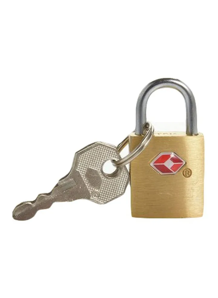 Luggage Key Lock Gold/Silver