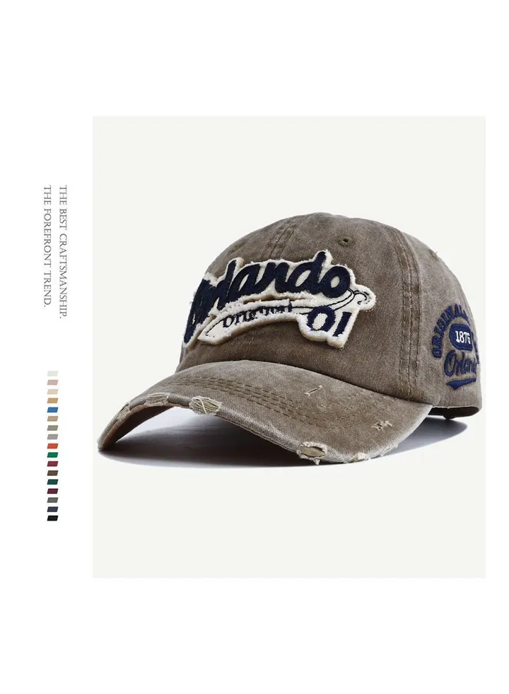 New Hat Versatile Retro Baseball Hat for Girls