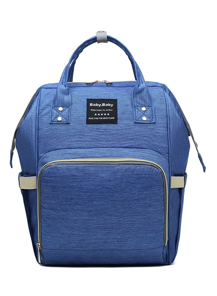 Zipper Closure Nylon Baby Diaper Bag