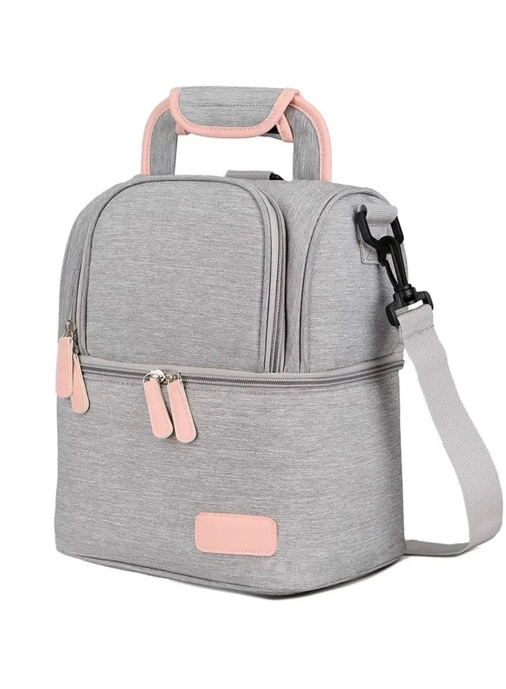 Waterproof Breast Milk Baby Bottle Cooler Bag Rucksack - Portable Thermal Insulated Lunch Box