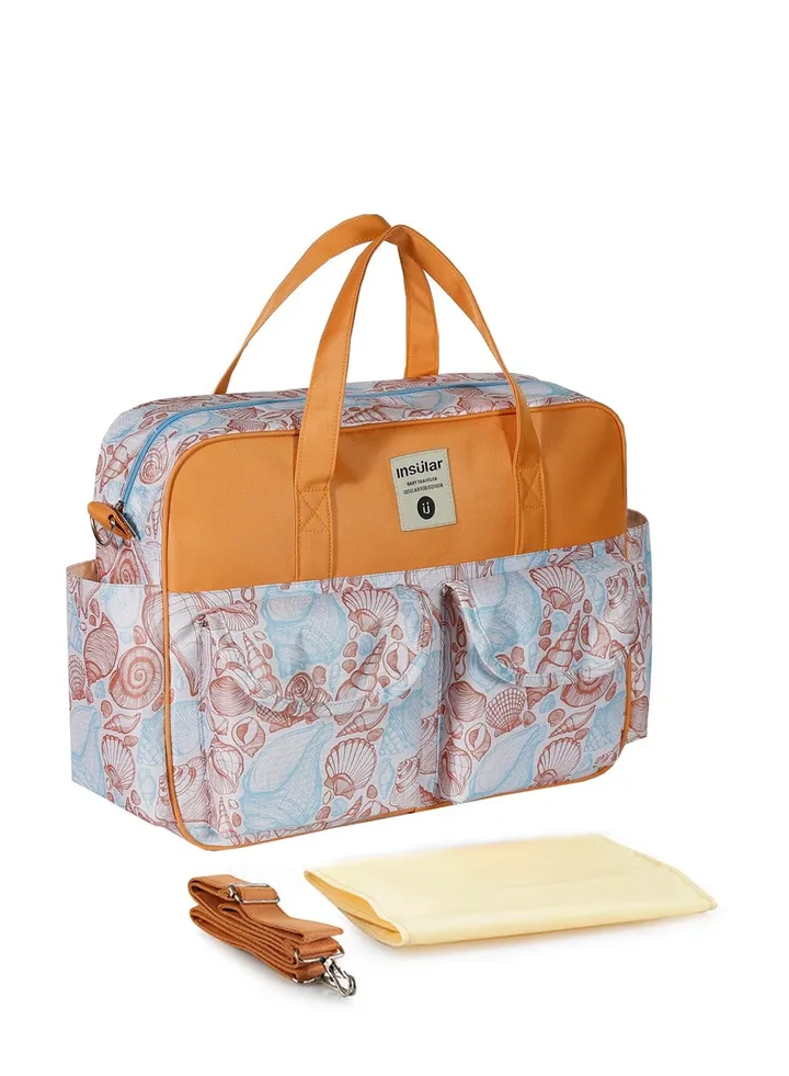Waterproof Multi-Functional Large-Capacity Cross-Body One-Shoulder Mummy Bag Fashion Mother And Baby Bag Hand-Held Bag Cross-Border