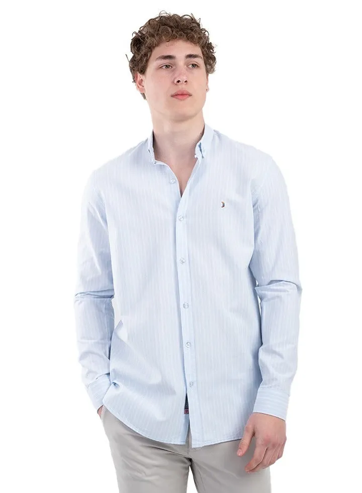 Striped cotton Oxford shirt