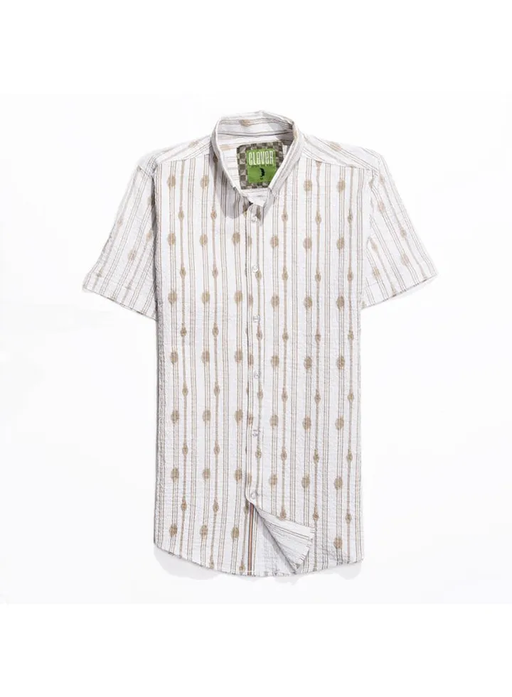 Camel cotton shirt