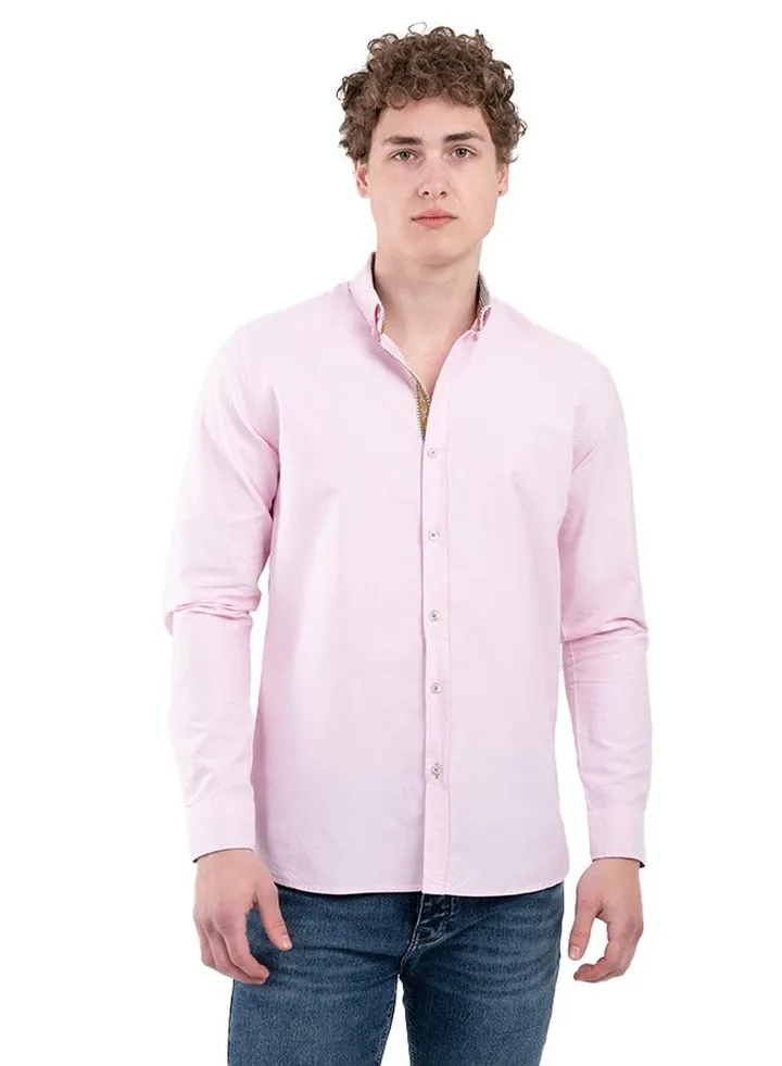 Oxford cotton sleeve shirt
