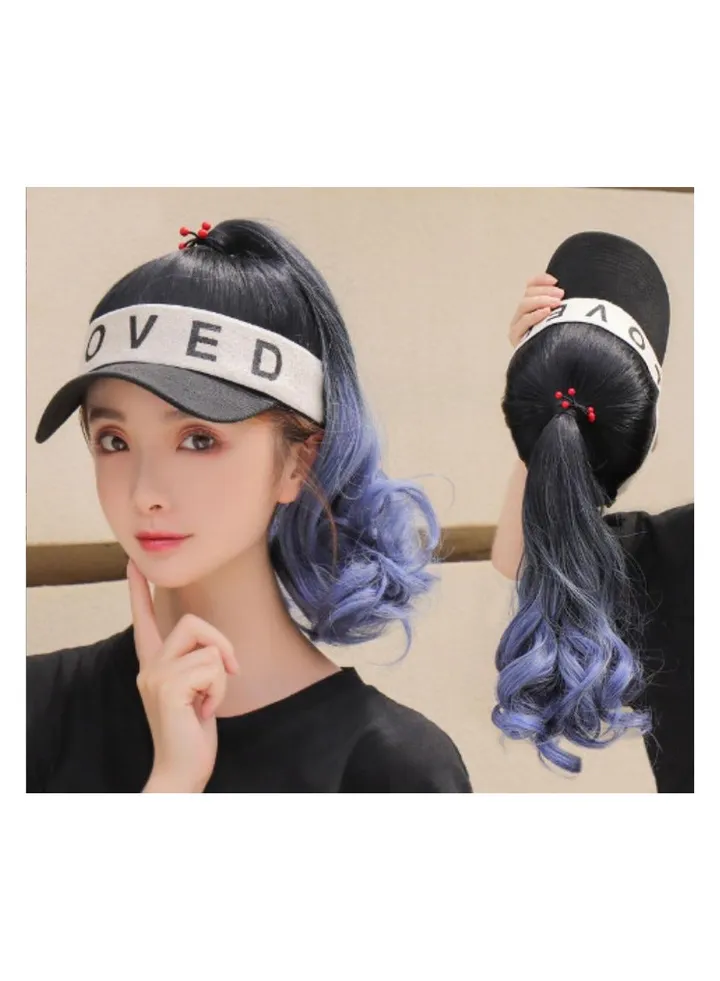 Summer Fashion Full Head Set Wig Hat