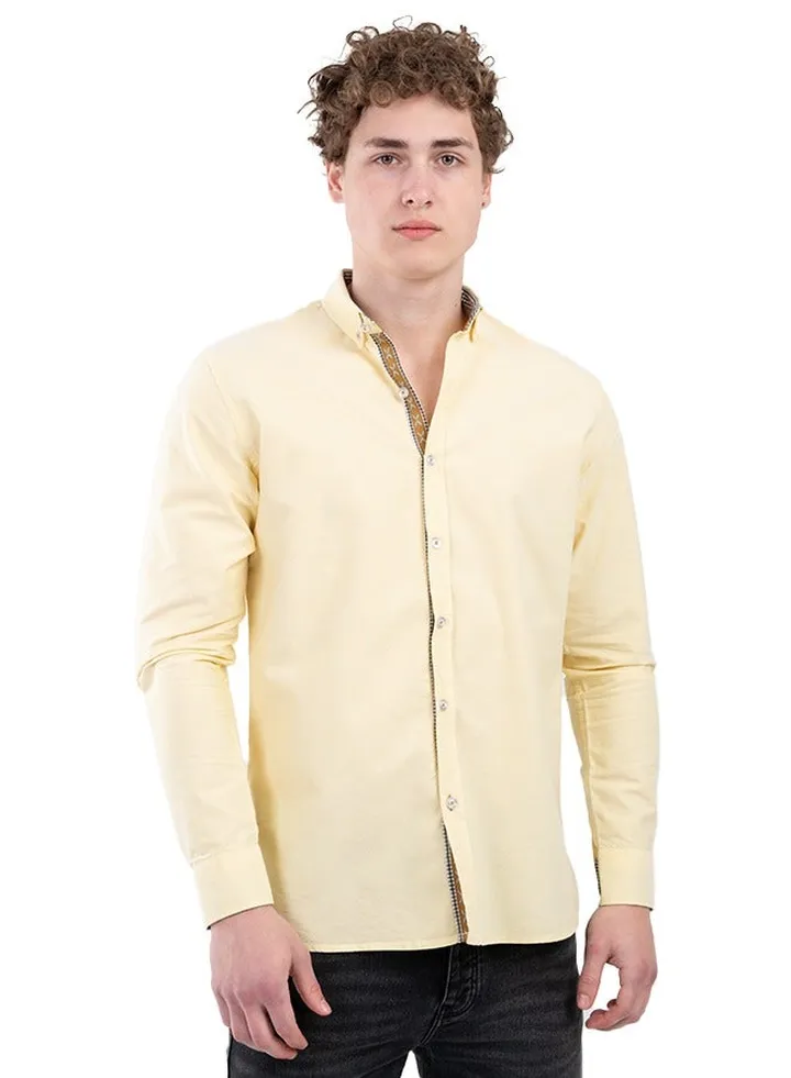 Oxford cotton sleeve shirt