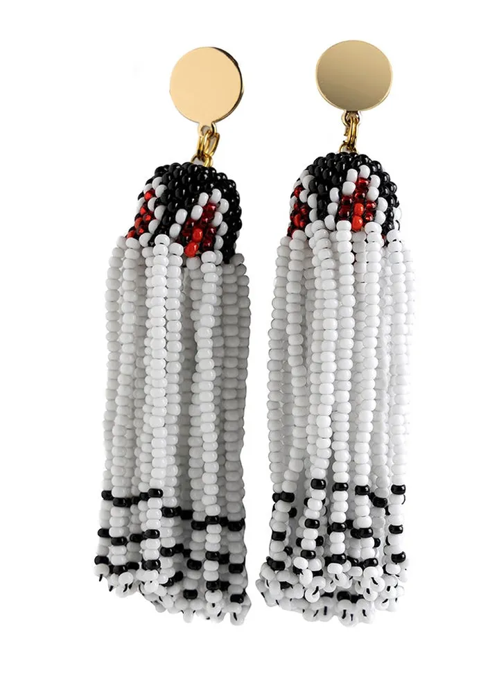 Handmade Beaded Plugin Earring
