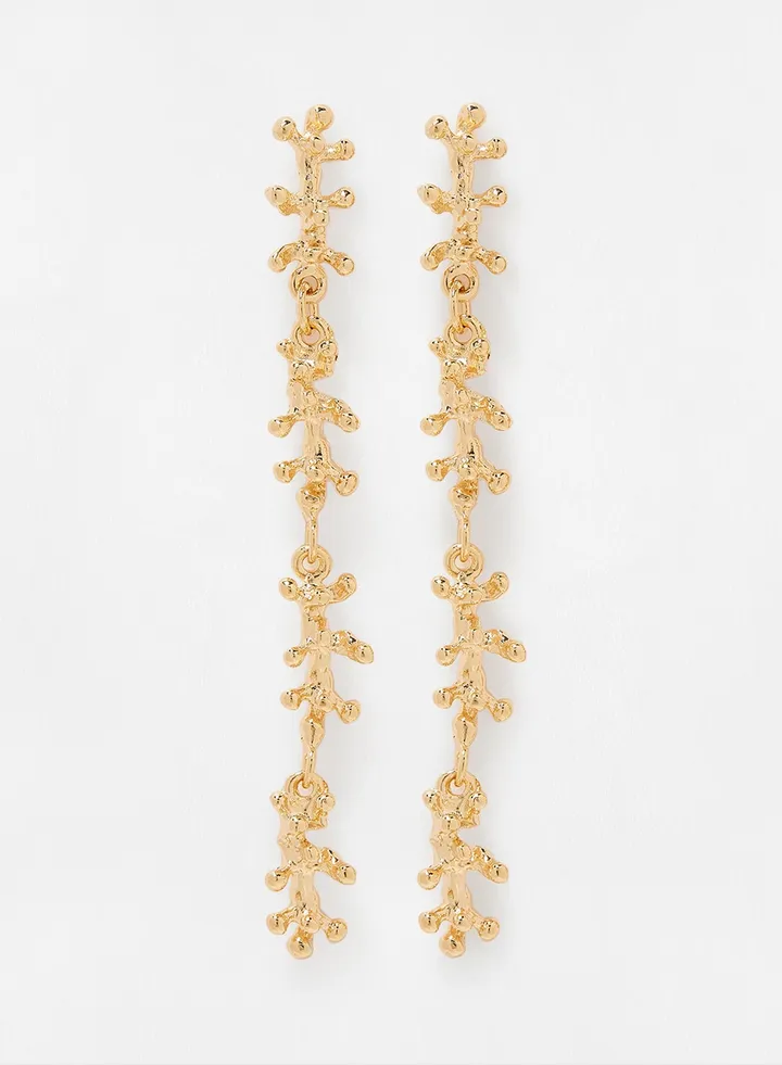 Esther Coral Earrings